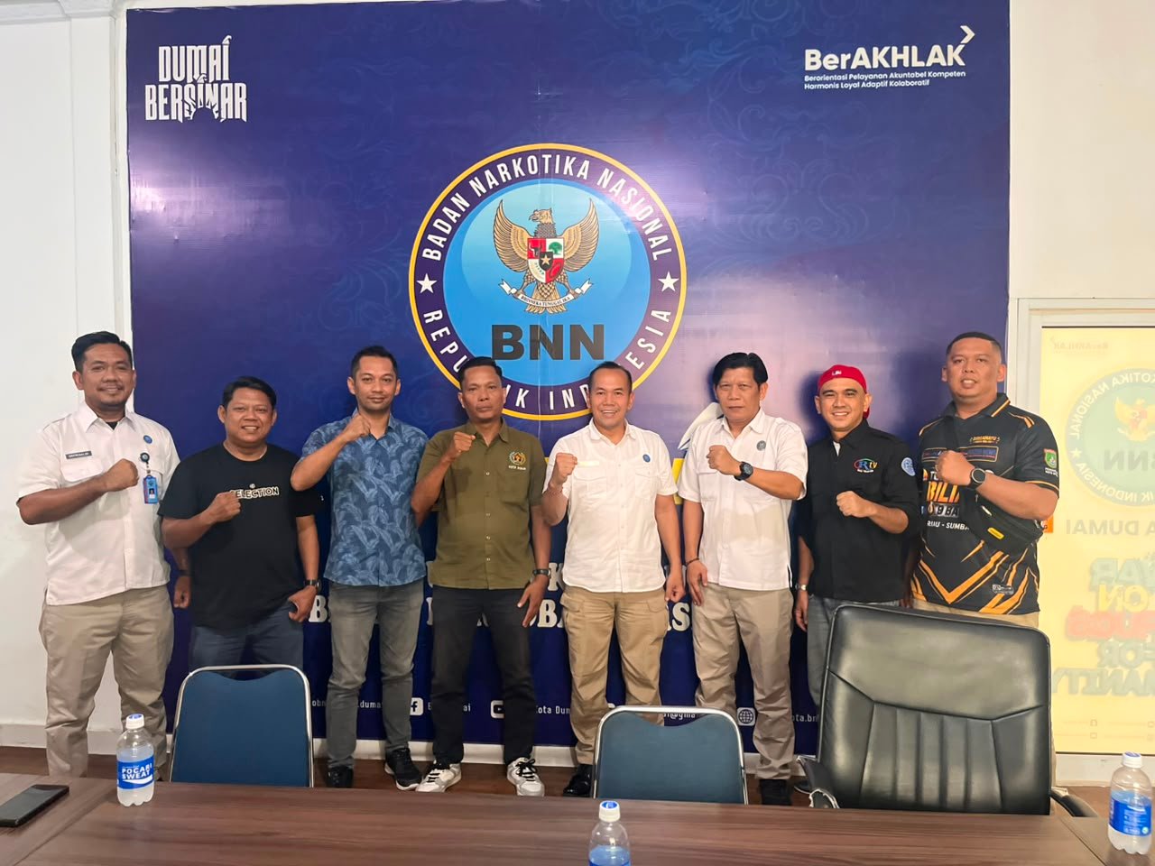 Silaturahmi Insan Pers dan Kepala BNN Kota Dumai, Perkuat Sinergi Perangi Narkoba