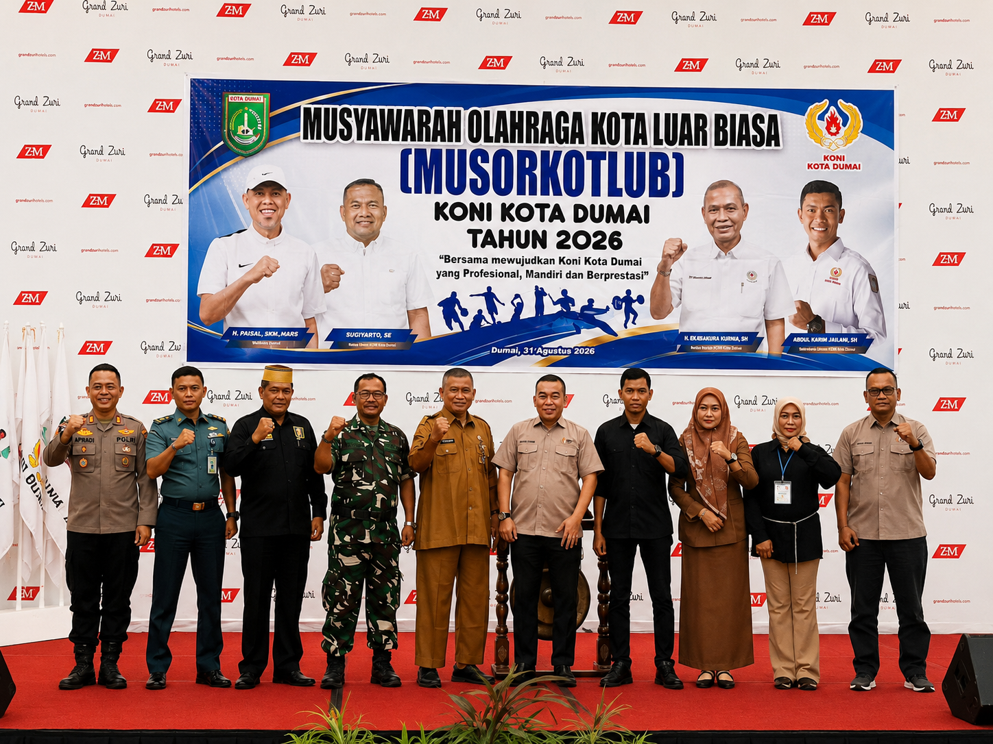 Musorkotlub KONI Dumai Resmi Digelar. KONI Riau : Sudah Sesuai AD/ART