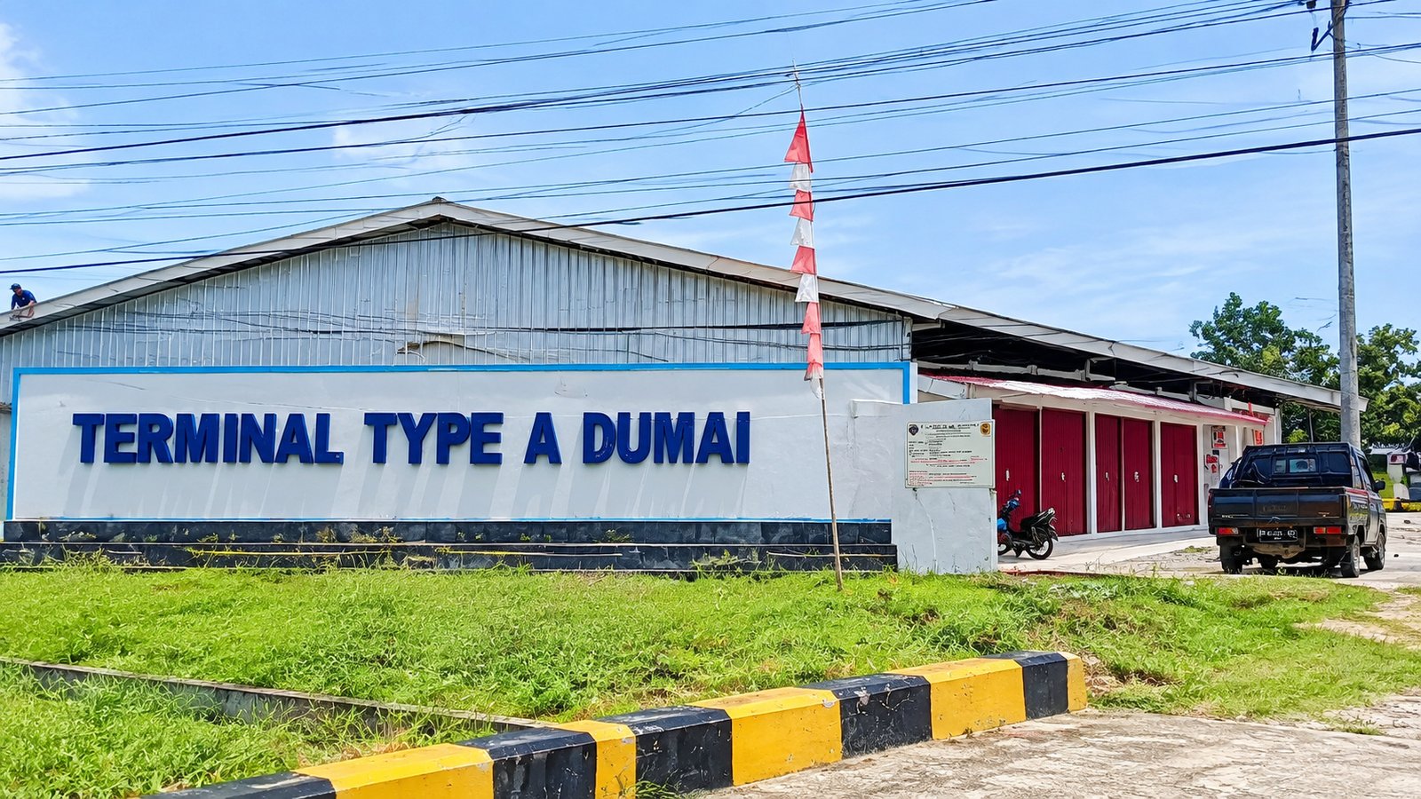 Kopdeskel Merah Putih Dibangun di Terminal AKAP Dumai, Lokasinya Dipertanyakan: Koperasi atau Kantin Terminal?