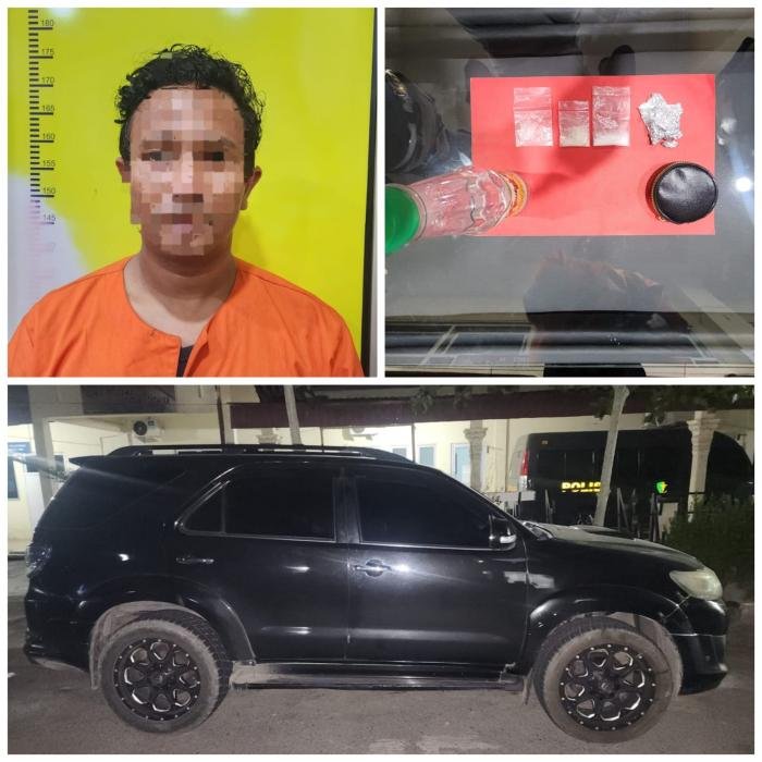 ASN KSOP Dumai Ditangkap, Kuasai Narkoba Jenis Sabu