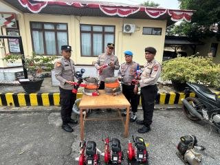 Polsek Bukit Kapur Siaga Penuh