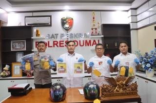 Dua Pelaku Penganiayaan Di Bakso Siswati Dibekuk Tim URC Raga Polres Dumai