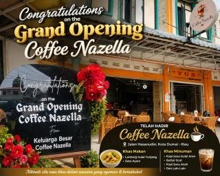 Geliat Usaha Kuliner Dumai Bertambah, Cafe Nazella Hadir dengan Konsep Santai