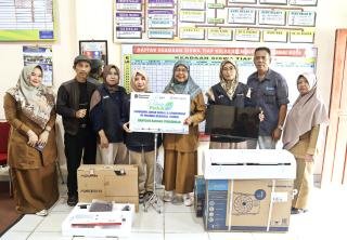 Lewat Program TJSL, Pelindo Regional I Dumai berkontribusi Untuk Dunia Pendidikan