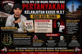 Laporan MOT RSUD Dumai Dipertanyakan, LSM MAUNG Desak Kejaksaan