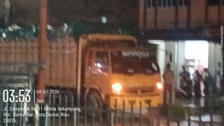 Dishub Dumai Akui Tidak Pernah Berikan Izin, Truk Bertonase Besar Leluasa Melintasi Tengah Kota