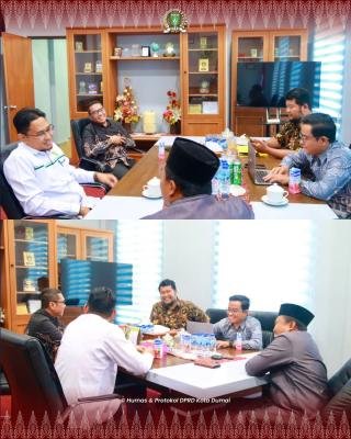 DPRD Dumai Terima Kunjungan Tim Program Pascasarjana UIR